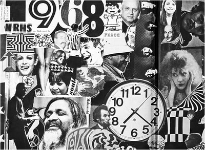 Rochellean 1968 Yearbook Collage
