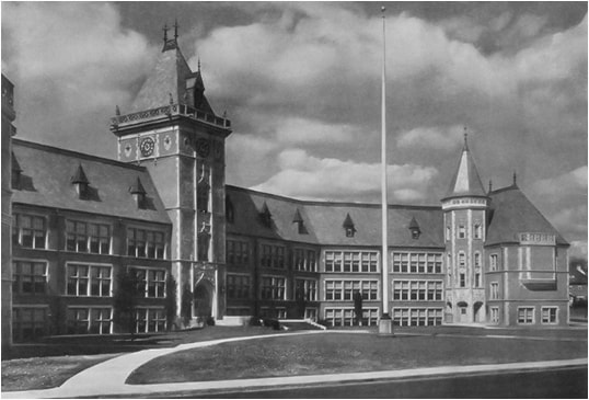 New Rochelle High School After Second Phase of Construction