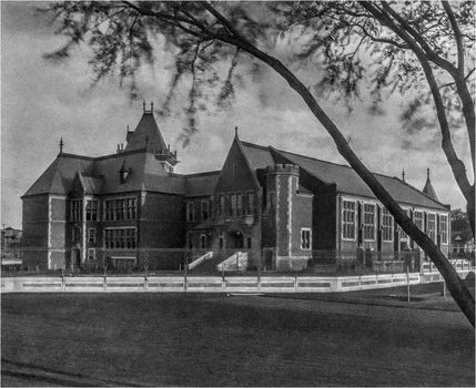 Rear of School, 1926